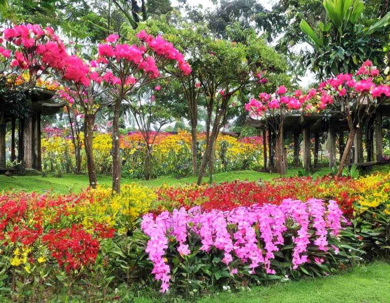 1. Taman Bunga Nusantara: Keindahan Flora di Setiap Sudut