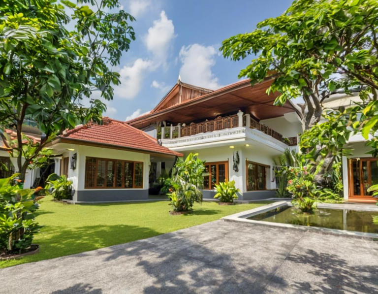 1. Villa Istana Bunga - Nuansa Alam yang Menenangkan