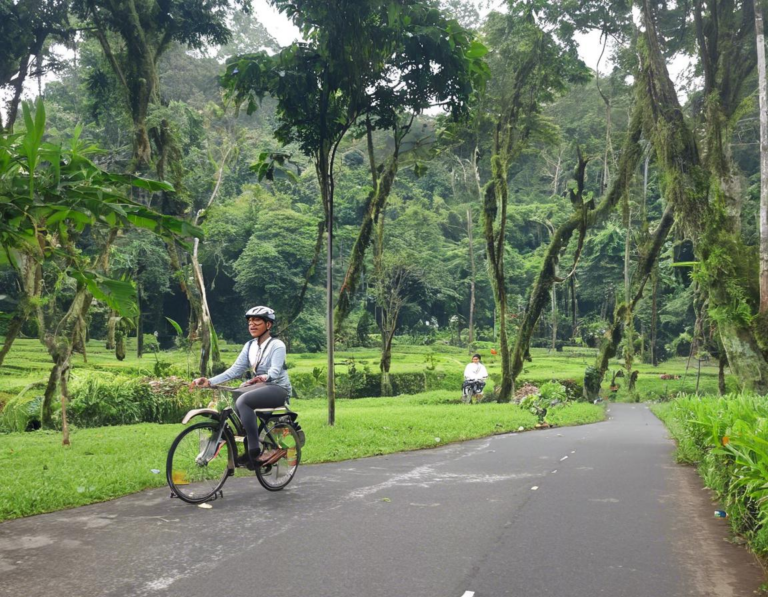 Bersepeda di Tengah Keindahan Alam Bogor